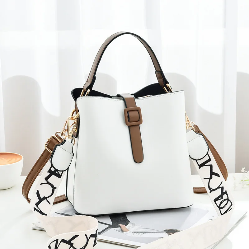 Women Pure Color Shoulder Crossbody Bags Female Travel Fashion Messenger Bag Casual Ladies PU Leather Small Top-handle Handbag