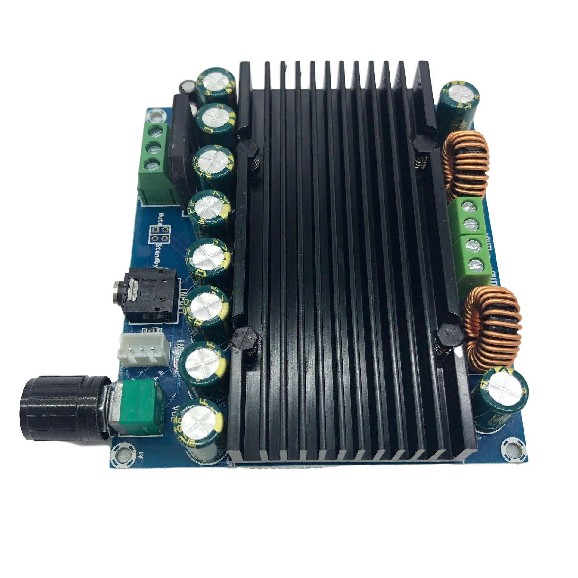 Hot XH-M251 Super Power Digital Practical Power Amplifier Board TDA8954 Core Dual 210W+210W Power Supply AC 12-28V