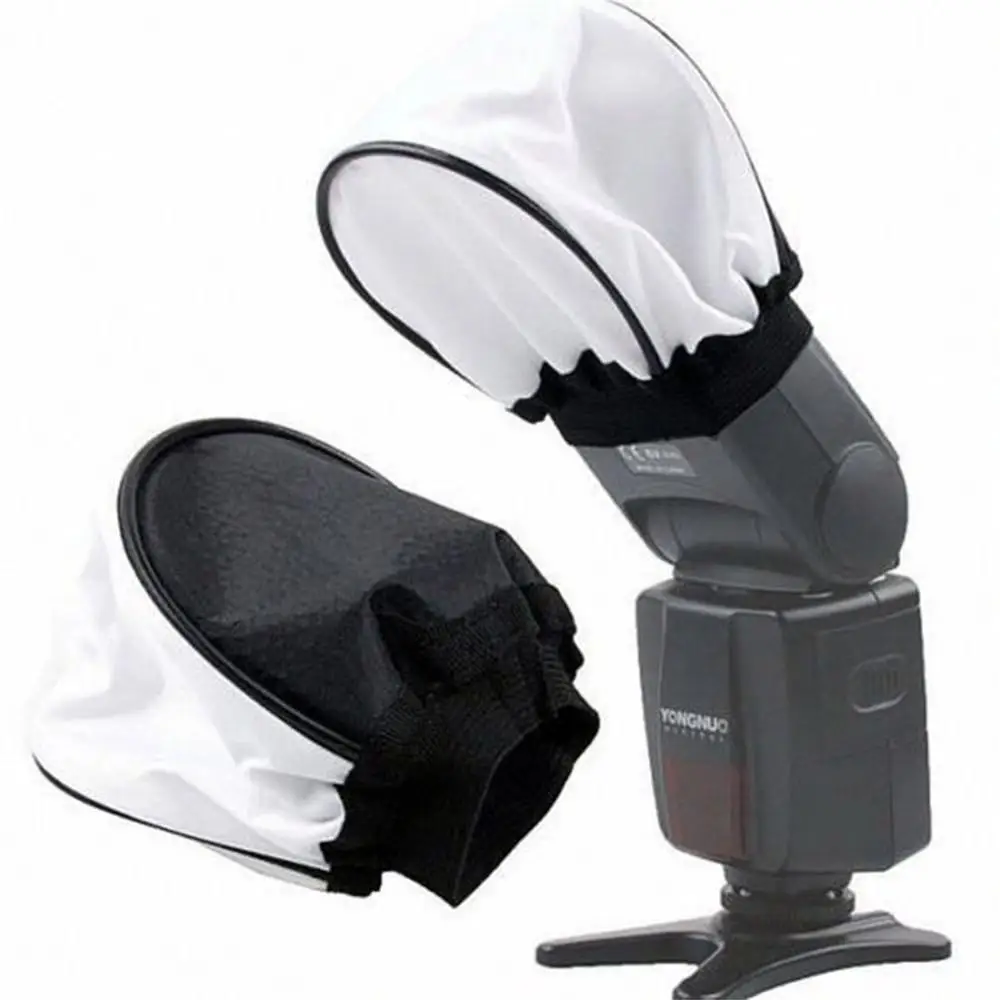 Universal Portable Soft Flash Bounce Diffuser for Canon 580EX 430EX II/550EX/540EZ Professional Camera Flash Diffuser