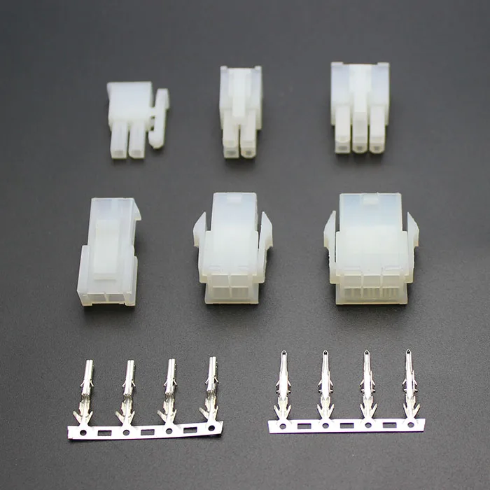 5sets 4.2mm pitch 5557 and 5559 air docking terminal connector pair plug plug-in computer plug double row