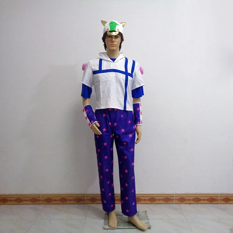 Johnny Joestar Cos Christmas Party Halloween Uniform Cosplay Costume Customize Any Size