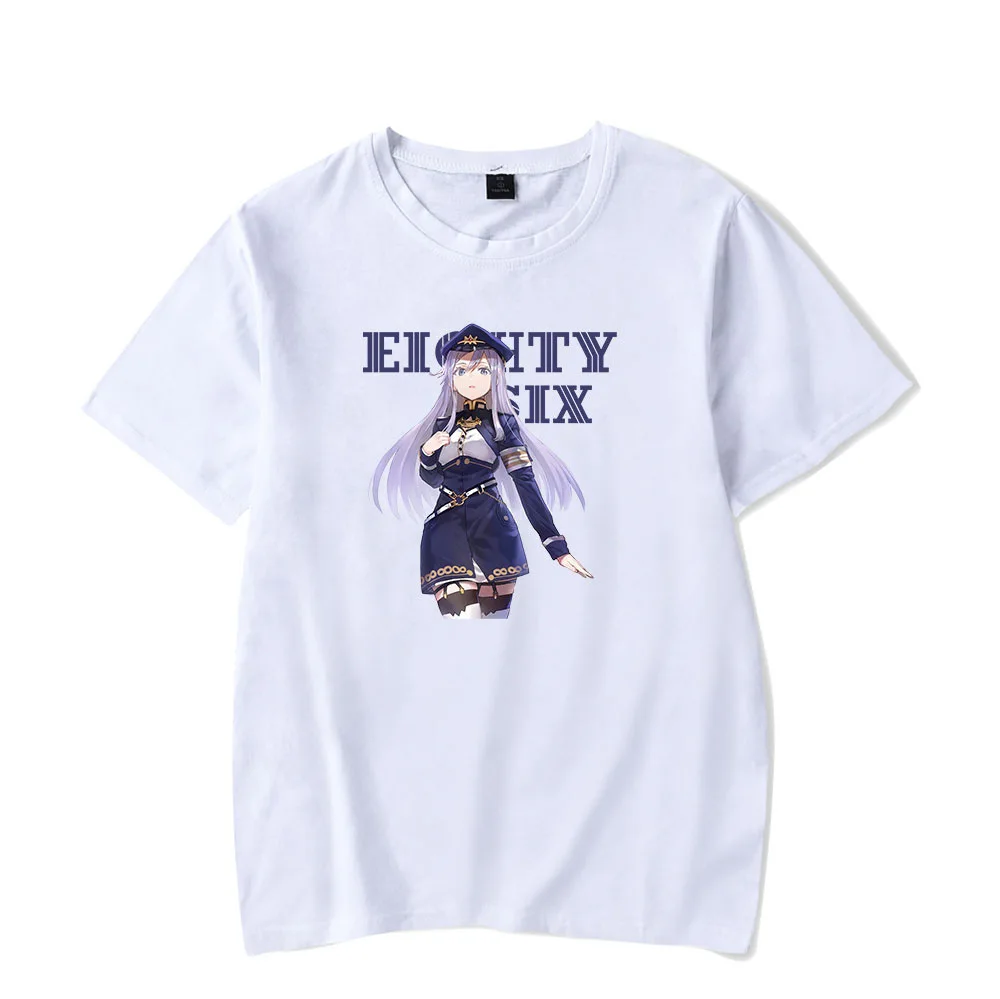 2021 Eighty Six 86 Anime Tshirt Graphic Print Harajuku costume Game Men Women Casual t shirt short sleeve summer Tee