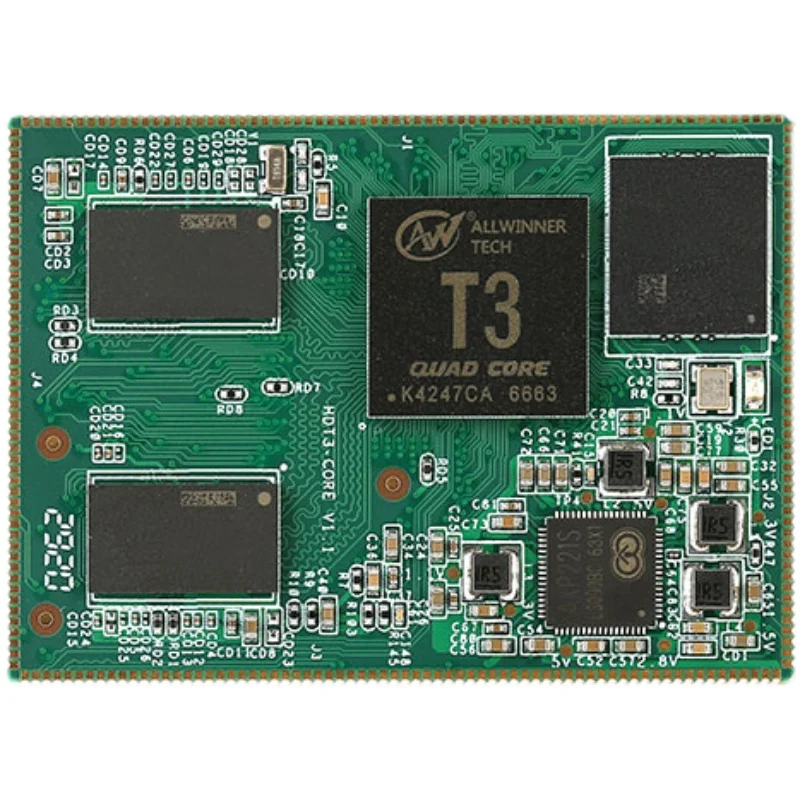 T3 A40i Core Board Quad-core A7 Industrial Control Development Board HDMI LVDS SATA