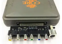 RGBS Karte Video Booster RGBS Signal Ausgang Audio Ausgang für NEC PCE PC Motor Konsole Für Grafx TV AC RGBS konverter