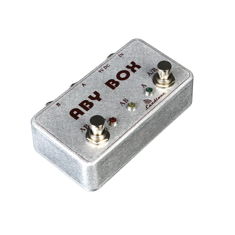 Upgraded  Hand Made ABY Selector Combine Pedal Guitar Switch Box /True Bypass Amp / Guitar Pedal  AB/Y