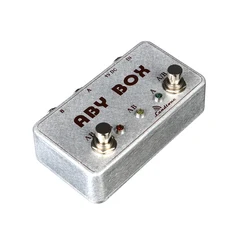 Upgraded  Hand Made ABY Selector Combine Pedal Guitar Switch Box /True Bypass Amp / Guitar Pedal  AB/Y