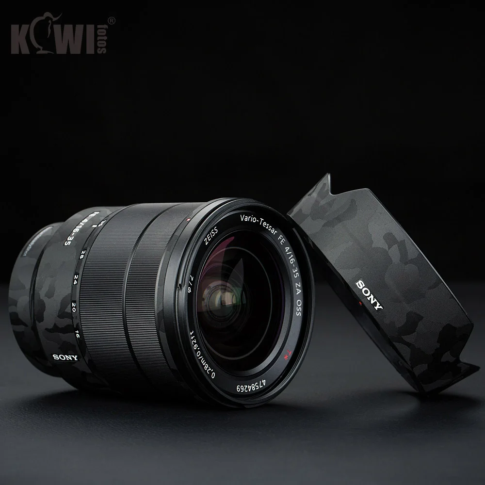 Película protectora de la lente antiarañazos para Sony vario-tessar T FE 16-35mm F4 ZA OSS SEL1635Z y ALC-SH134, pegatina 3M