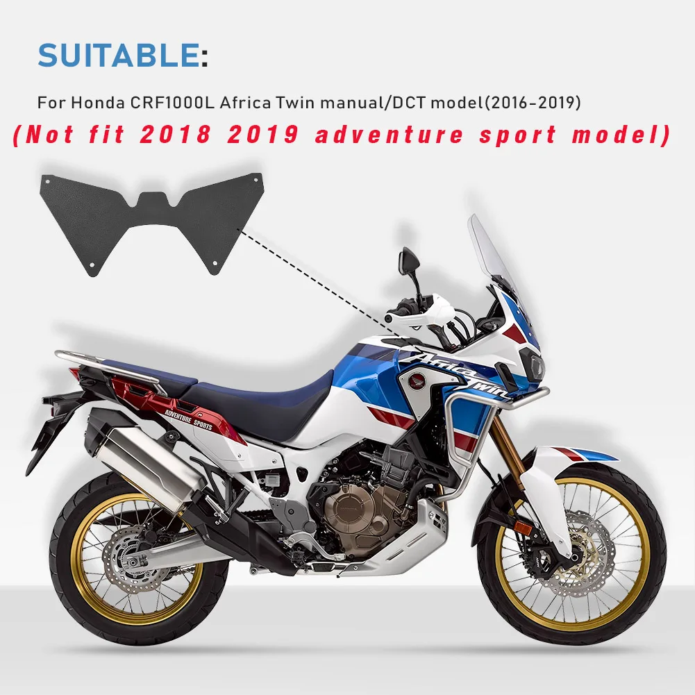 CRF1000L Motorcycle Forkshield Updraft Deflector For Honda CRF 1000L CRF 1000 L Africa Twin 2016-2019 Fuel Tank Front Cover