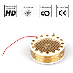 Núcleo do microfone do cartucho do diafragma grande, 1,33 6 principais vendas capsula microfone behringer b1 - №3