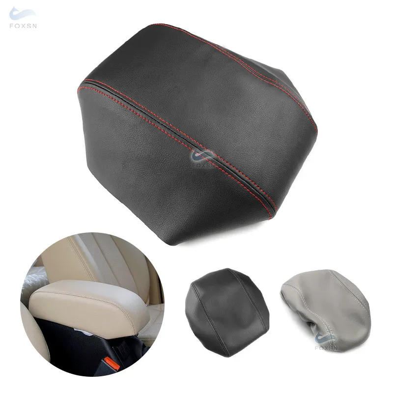 

For Ford Mondeo 2004 2005 2006 Car Accessories Interior Center Console Lid Armrest Box Cover Microfiber Leather Decor