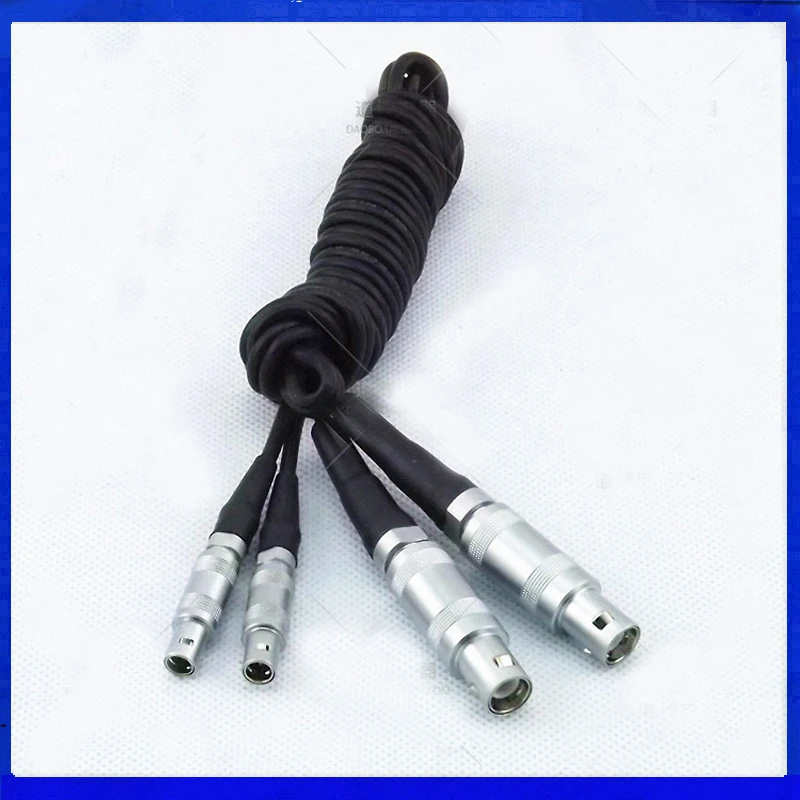 Cable For Ultrasonic Flaw Detector C9 - C5 C6 -C6 Q9 -C5 C6 - C9 C6 - Q9 C9 - Q9 Krautkramer For Ultrasonic Equipment Flaw Det