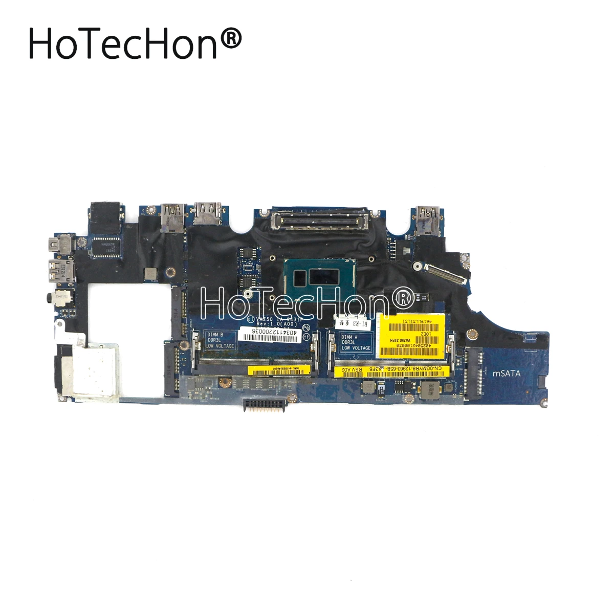 X9Y17 - Laptop DDR3L Motherboard VAZ50 LA-9431P w/ i7-4600U for Dell Latitude E7240 Laptops