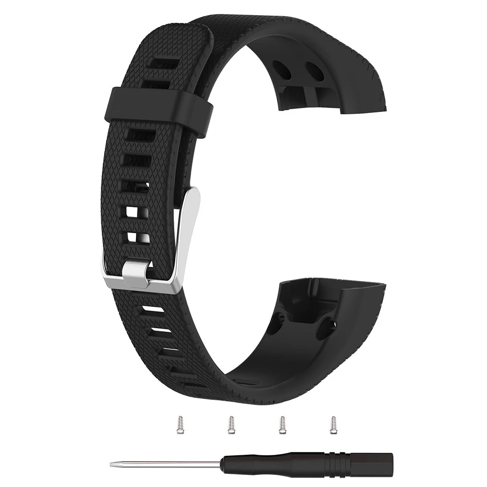 Wrist Strap for Garmin Vivosmart HR Plus HR+/ Approach X10/X40 Watchband With Tools Screw Band Bracelet Wristband