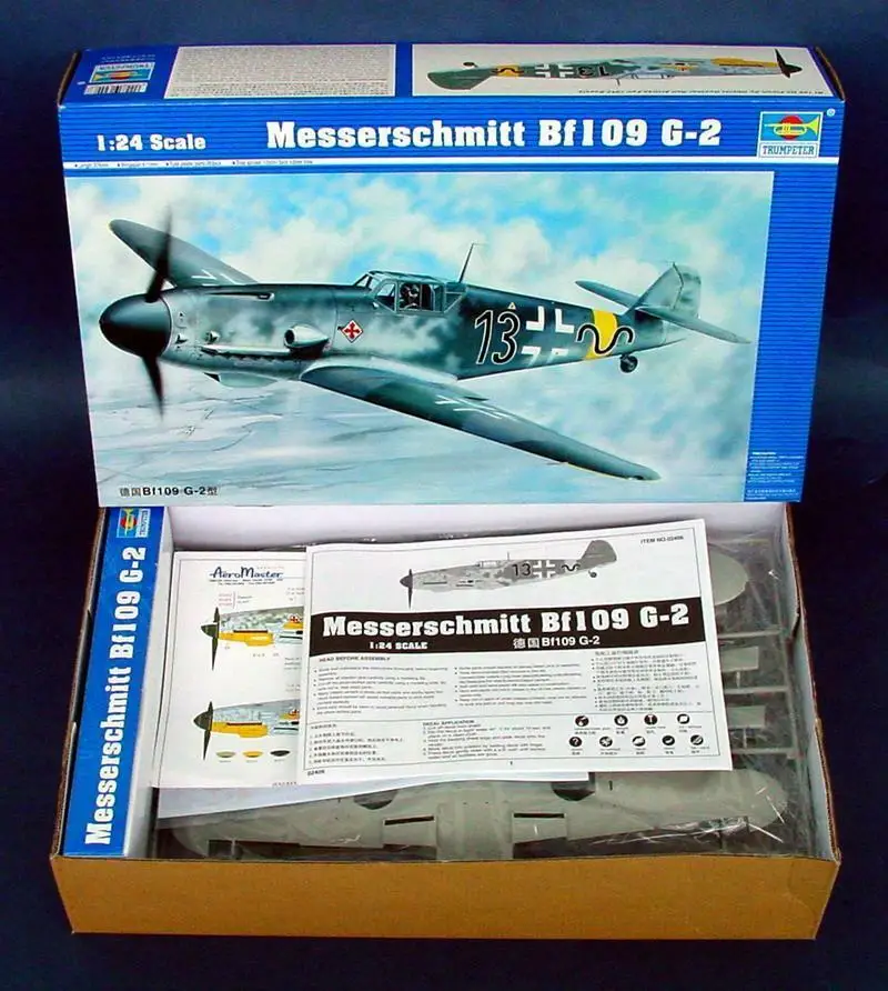 

Trumpeter 1/24 02406 Messerschmitt Bf109 G-2