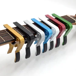 Gitara Capo na akustyczną klasyczną gitarę elektryczną ze stopu aluminium Tuning Clamp akcesoria gitarowe Capotraste Guitarra