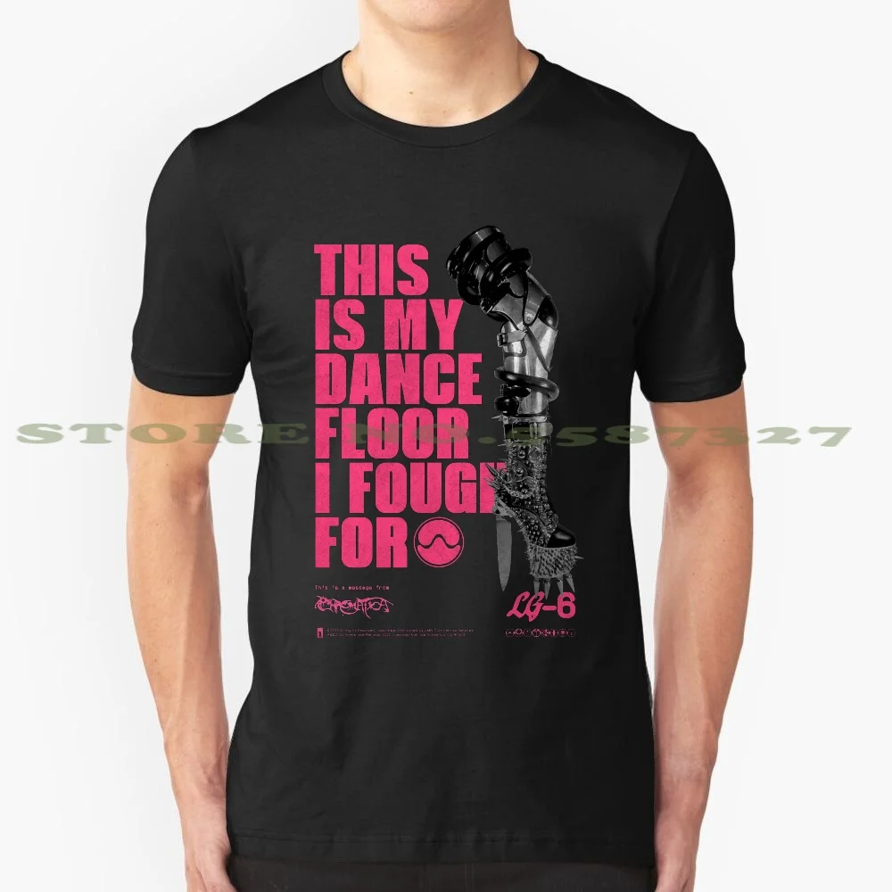 Free Woman Cool Design Trendy T-Shirt Tee Chromatica Shoe Boot Heel Knife Free Woman Dancefloor Dance Floor Gaga Rain On Me