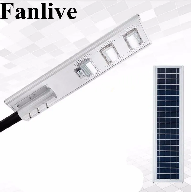 

50W 100W 150W Integrated LED Lighting Solar Lamps Powered Motion Path Street Light Outdoor Waterproof IP66 PIR Sensor