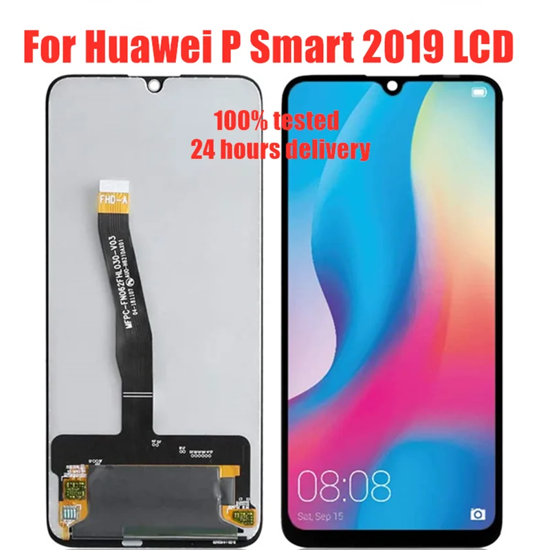 

Для Huawei P Smart 2019 ЖК-дисплей с рамкой ЖК-дисплей для P Smart 2019 Мобильный телефон ЖК-экран для замены телефона L21 LX3