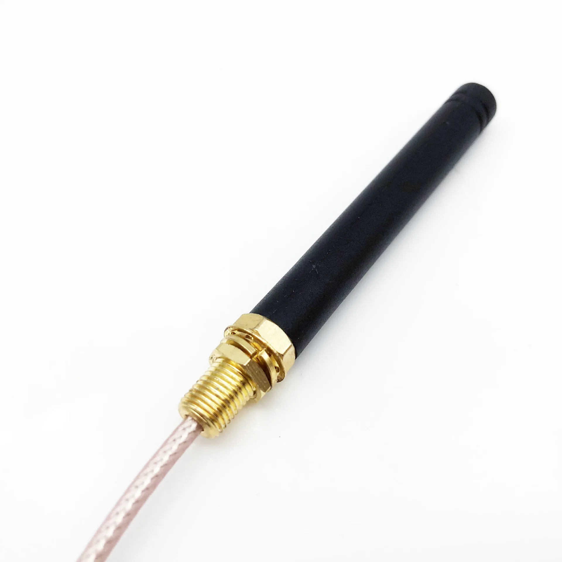 1PC 2.4g WIFI Glue Stick Antenna with SMA Male Connector Extension Cable Antenna 3bdi Screw Thread Aerials