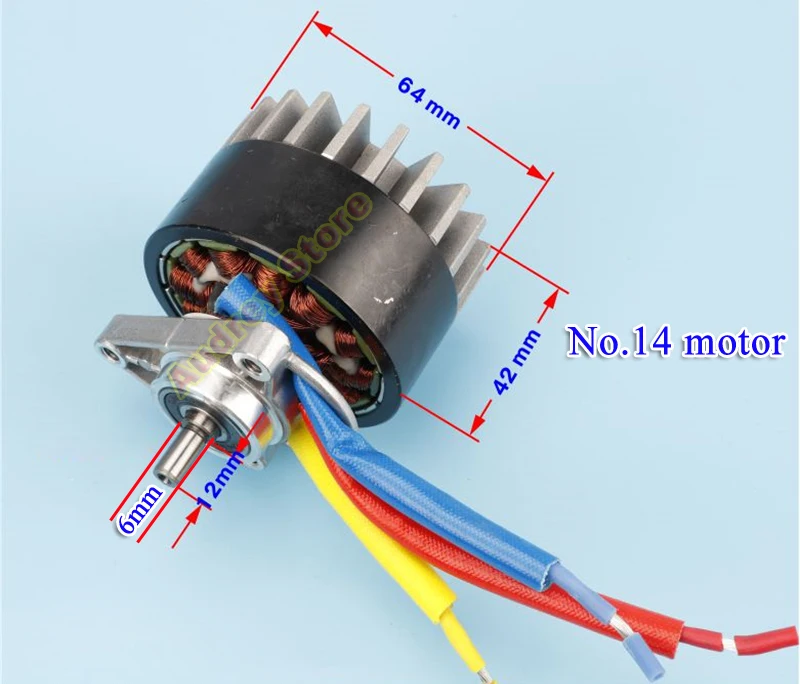 Imagem -06 - Motor sem Escova do Rotor Exterior para Ferramenta de Jardim Serra Elétrica Cortador de Grama Poder Dc18 v 36v 200w 500w 3000rpm 15000rpm