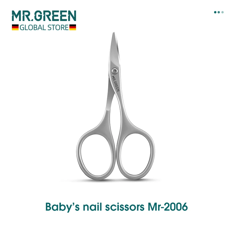 MR.GREEN Safety Nail Clippers Scissors Cutter For Newborn Baby Convenient Daily Baby Nail Shear Manicure Tool Baby Nail Scissors