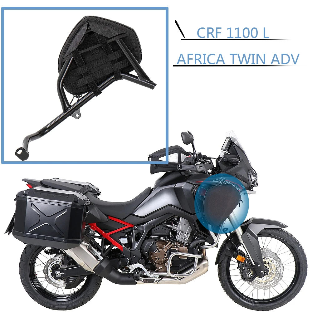 

ДЛЯ HONDA CRF1100L AFRICA TWIN Adventure Sports Motorcycle Crash Bar Сумки Рамка для размещения инструментов Дорожная сумка CRF 1100 L ADV