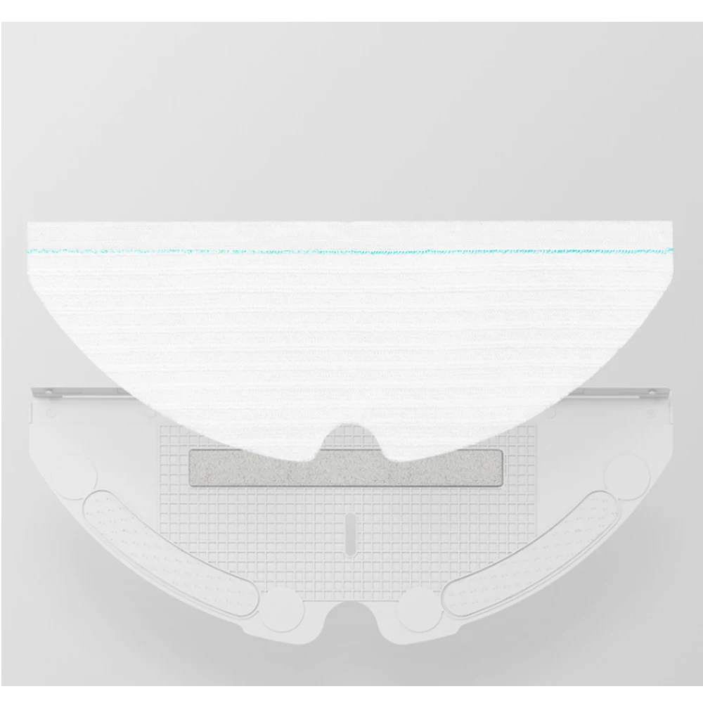 60 قطعة استبدال المتاح ممسحة الملابس ل شاومي Roborock S6 T6 s5 ماكس E35 روبوت مكنسة كهربائية تنظيف الملابس منصات أجزاء