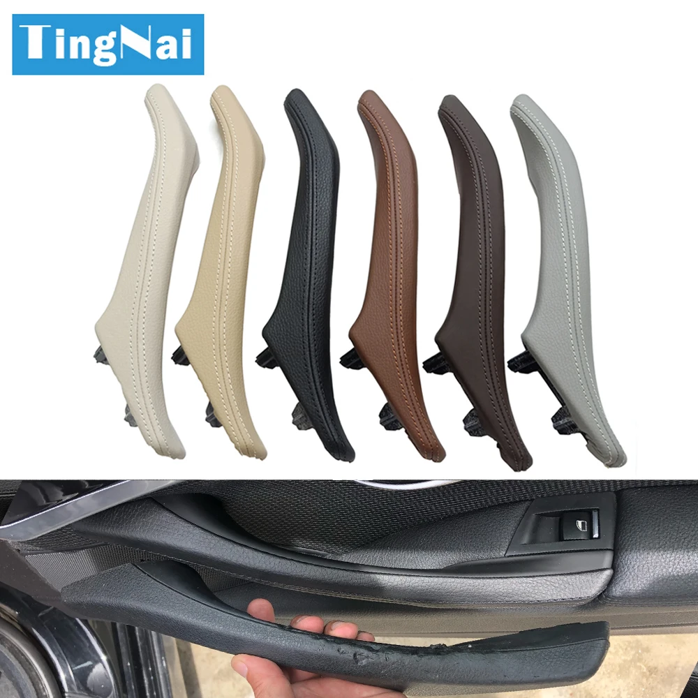 LHD RHD Interior Passenger Door Leather Pull Handle Assembly for BMW 5 Series F10 F11 F18 520i 523i 525i 528i 535i