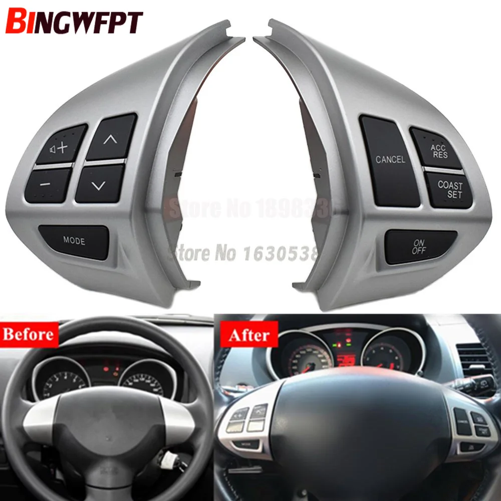 Bluetooth Phone Cruise Control steering wheel switch for Mitsubishi Lancer EX 10 Lancer X Outlander ASX Colt Pajero Sport