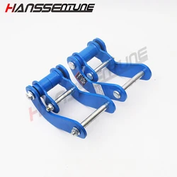 HANSSENTUNE  4x4 Suspension Spring  Rear Comfort Double G-Shackle for Mitsubishi Triton 2015+ more comfort ride & handling