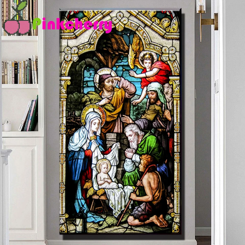 5D DIY diamond painting Jesus of religious icons photo diamond diamond Embroidery Cross Stitch Full Square/Round Drill k676