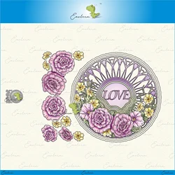 Begonia bloom rama wykrojniki 2021 nowe formy diy papier do scrapbookingu dokonywanie die cuts crafts