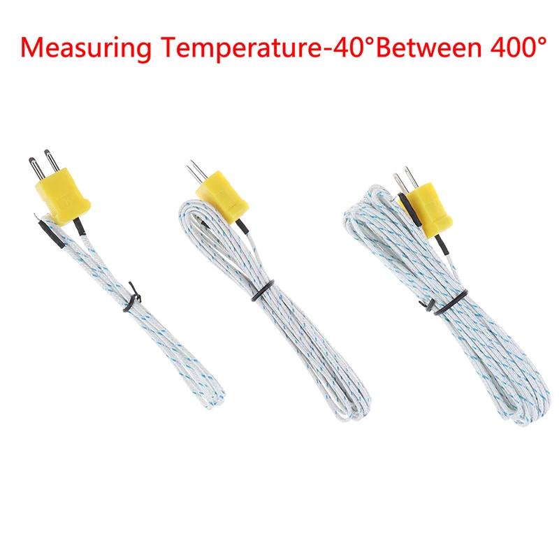 1M/3M/5M Long Wire Temperature Test K-type TP-01 Thermo Sensor Probe For TM-902C TES-1310