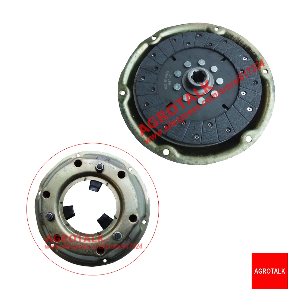 

9 inch single stage clutch for Fengshou tractor FS250 with engine NJ380, part number: