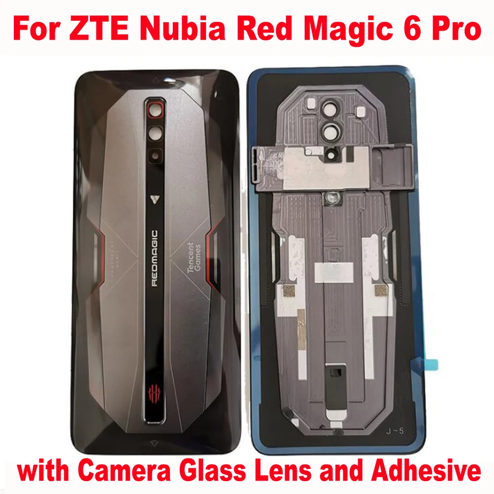 Original Battery Back Cover Housing Door Lid For ZTE Nubia Red