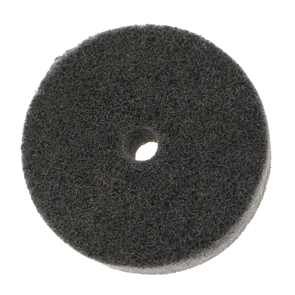 Grey 3'' Nylon Fiber Wheel Replacement Grinding Wheel for Bench Grinder