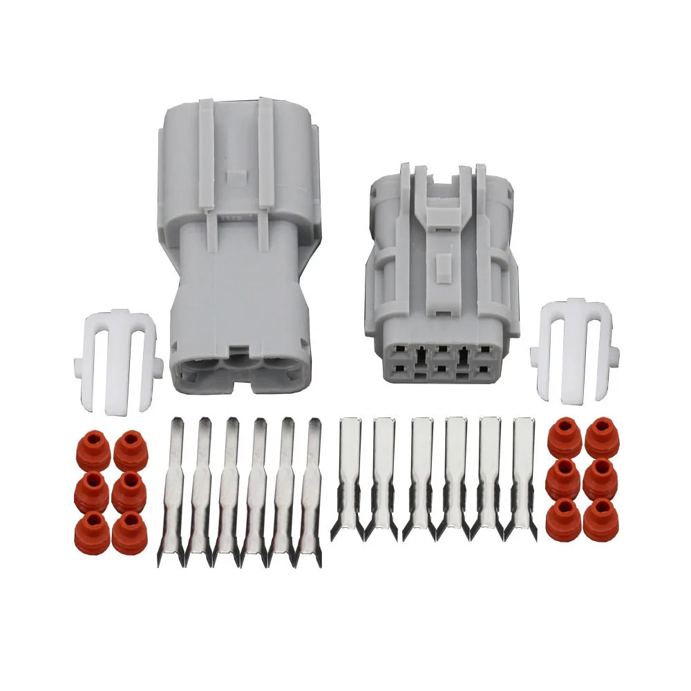 DJ7061Y-2-11/21 6 Pin Car Socket Car Electrical Waterproof Electrical Plug Connector Taillights Headlight Assembly Plug