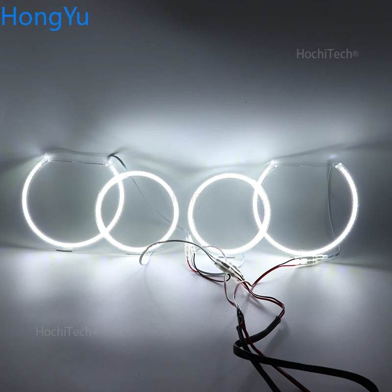 for ford focus MK 2 2004-2011 Europe halogen headlight Smd Led Angel Eyes kit Excellent Ultra bright illumination DRL