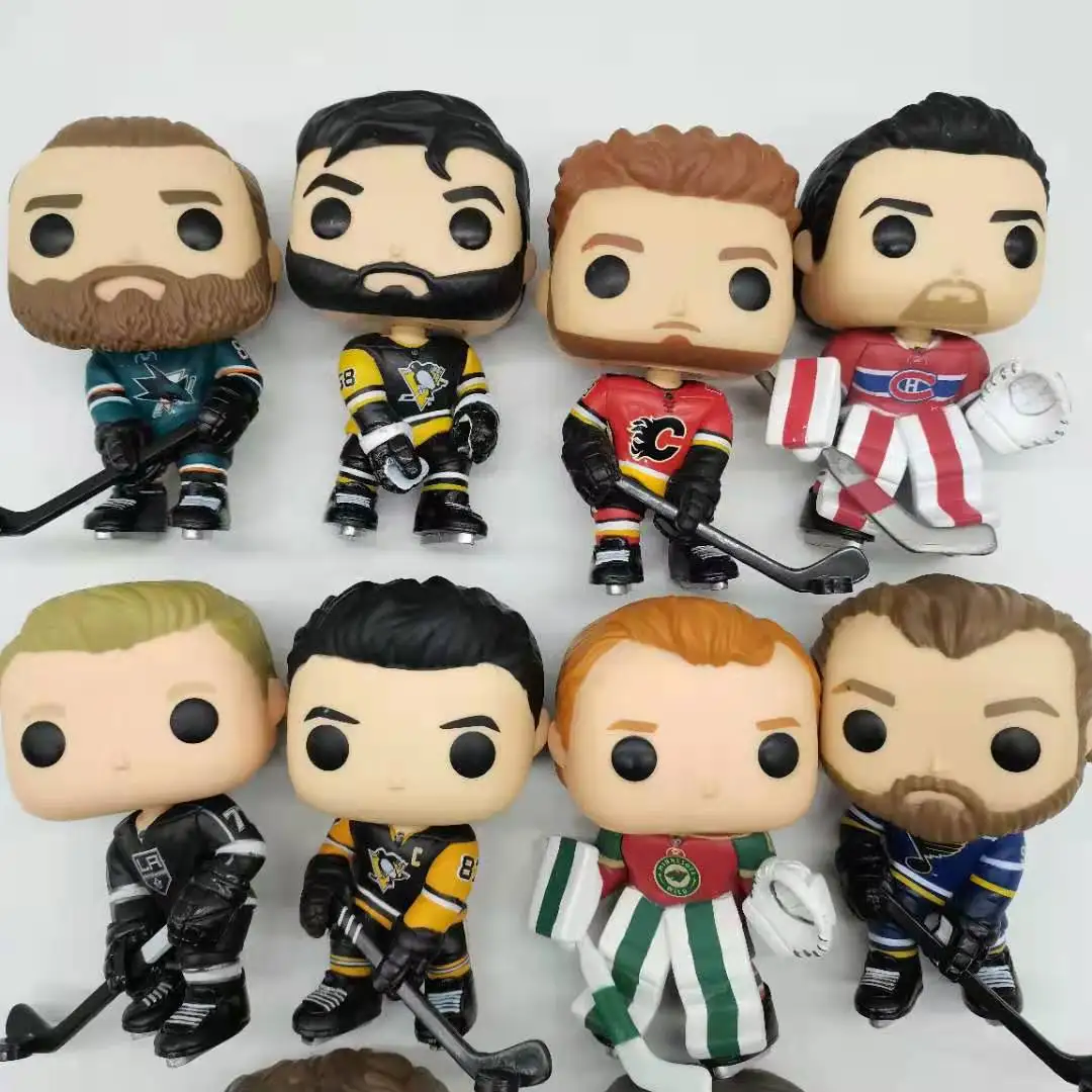 Sports Star Carey Price Brent Burns Henrik Lundqvist Matthew Tkachuk Letang model toy vinyl action figure no box