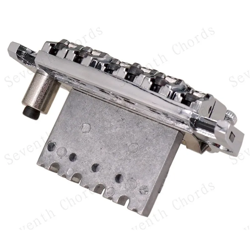 Imagem -03 - Guitarra Elétrica String Bridge Sistema Tremolo Bloqueio Duplo Puxado Guitarra Acessórios Peças B005 um Conjunto