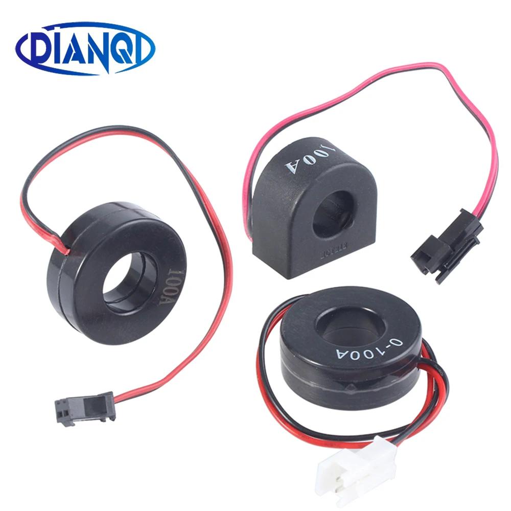 1Pc Current transformer CT for ammeter Current meter 0-100A