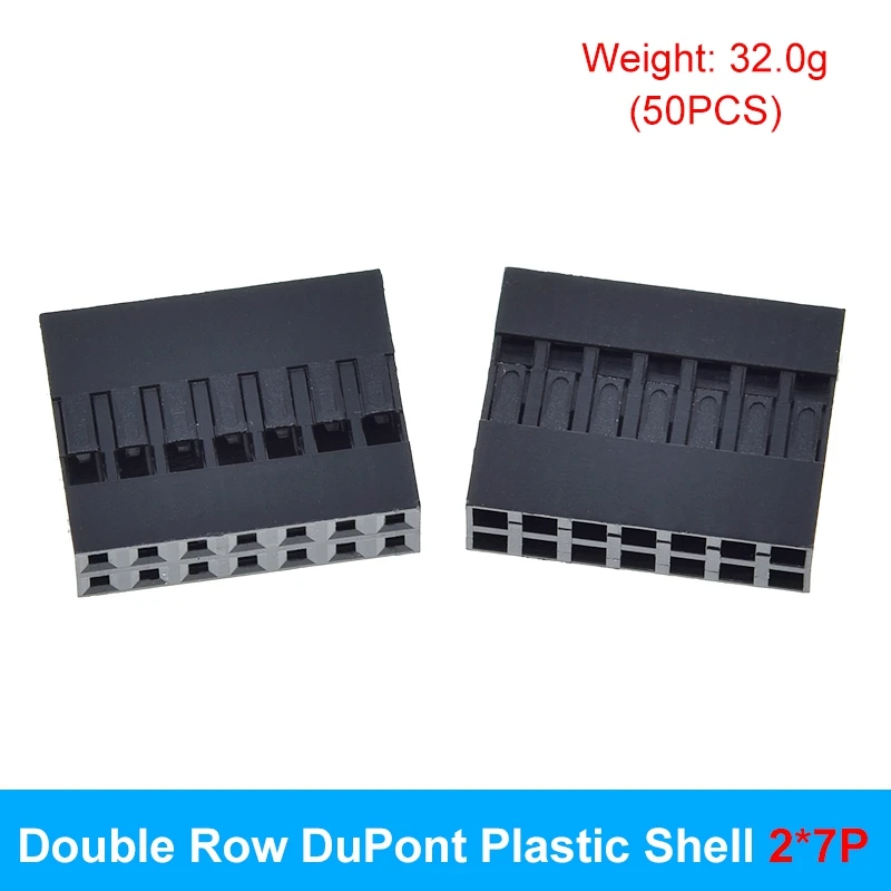 Für DuPont-Drahtgehäuse aus Kunststoff, 2,54 mm, zweireihig, für DuPont-Drahtsteckverbinder 2P/3P/4P/5P/6P/7P/8P/9P/10P, Gehäuse für 2*4-polige/2*5-polige Steckverbinder – Detail 15