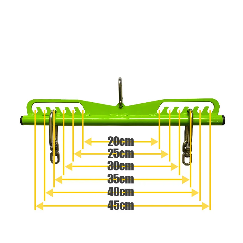 Home Gym Multi-Grip Lat Pull Down Bar Back Spier Gripper Lat Pulldown Handvat Fitness Pulldown Lange Bar Voor Kabel Katrol Machine - afbeelding 1