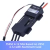 Flipsky fsc 4.12 50aベースのvesc®スキーボード/e-robot Flipsky電動スピードコントローラー用の4.12アルミニウムケース付き 1