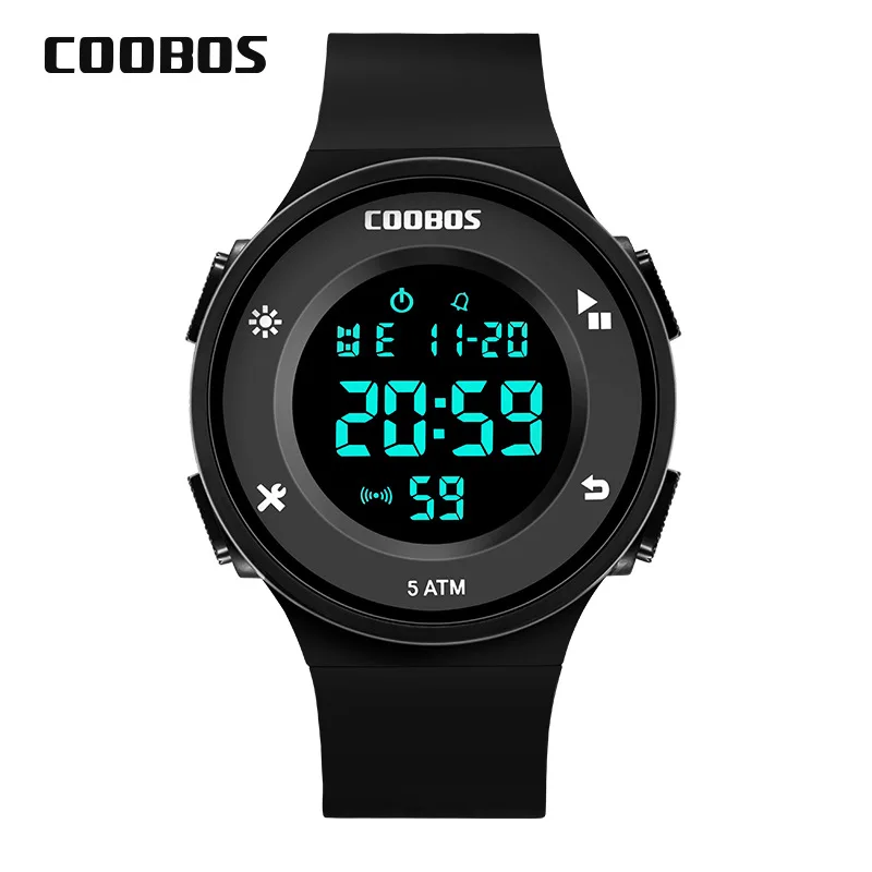 Kids Digital Watch Fashion Children\'s Sports Boys Watch Luxury Multi-function Waterproof Silicone Led Wrist Watch reloj infantil