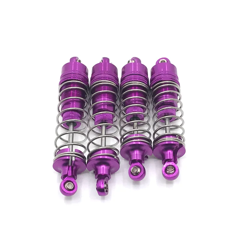 Suitable For WLtoys 1/10 104001 104002 RC Car Accessory Metal Upgrade Front And Rear Hydraulic Shock Absorbers ﻿