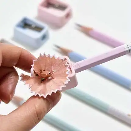 Saku Pensil Rautan Portable Rautan Pensil Siswa Ujian Pensil Rautan Manual Rautan Pensil Rautan