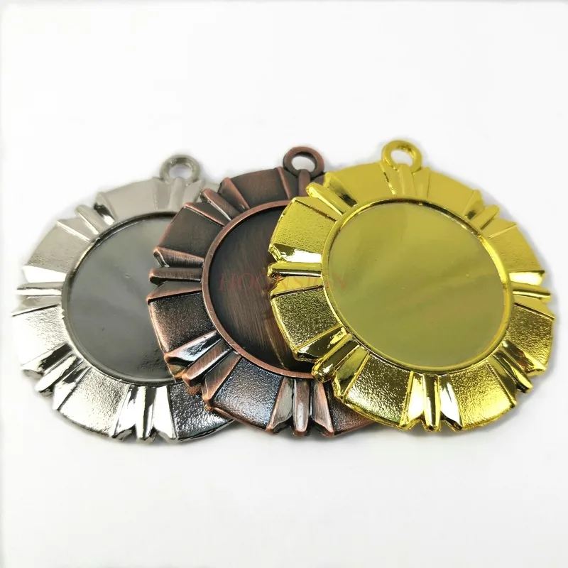 Medaillespellen Medaille Competitielijsten Kinderen Kleuterschool Prijzen Metalen Medaille Schoolfabriek Sport 2021