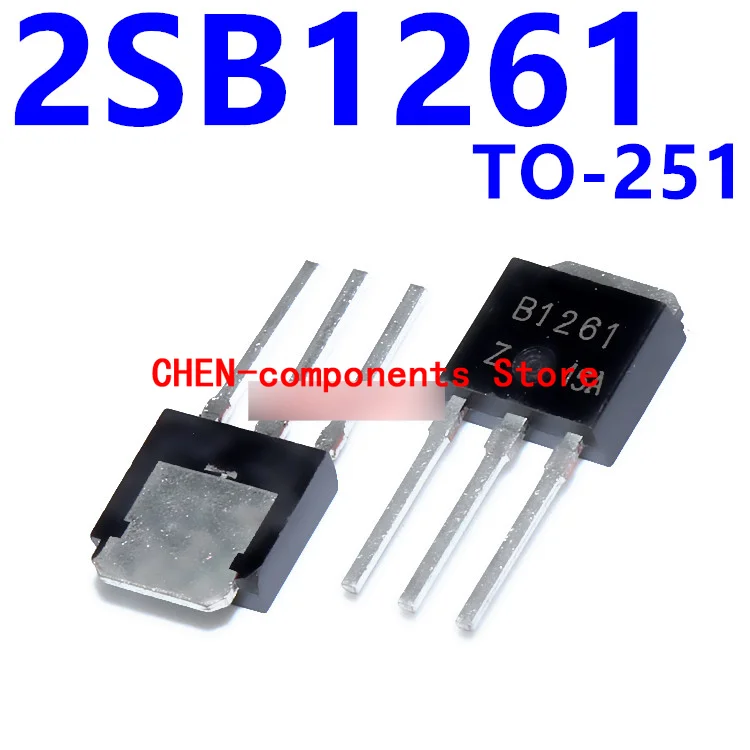 10pcs  2SB1261 B1261TO-251  straight Insert