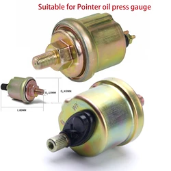 1 Piece Oil pressure Sensor Replacement for Pointer oil press gauge 12V 1/8 NPT